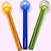 4" Thick Glass Oil Burner Fragrance Burner, Buy one get 1 FREE FREE (Amber)