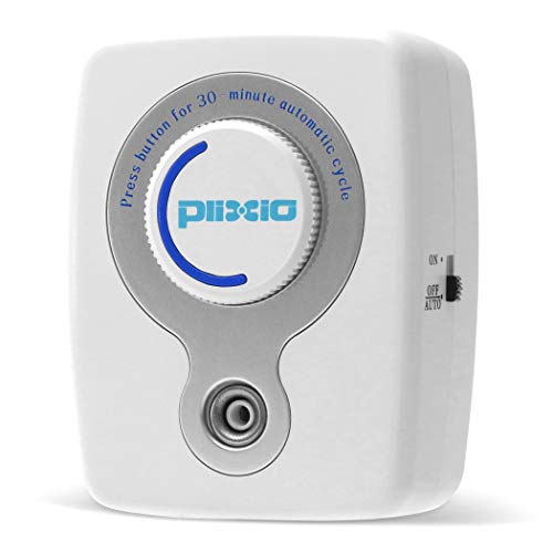 Plixio Portable Odor Eliminating Mini Plug-in Ionic Air Purifier & Ozone Generator with Timer for Home or Office (Certified Refurbished)