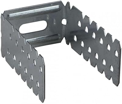TIMco DB195 Galvanised Steel Drywall Brackets 195mm x 30mm 26 Holes Qty 100