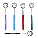 DigHealth Telescoping Self Back Scratcher, Bear Claw Back Itching Scratchers with Extendable Handle, Set of 5 Pieces Multicolor Backscratcher (Purple, Blue, Red, Green, Black) … …