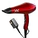1875W Powerful Negative Ions Hair Dryer Ceramic Professional Far Infrared Blow Dryer 2 Speeds 3 Heating Settings with Diffuser Concentrator & Comb