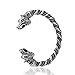 QIANJI Berserker Bear Heads Bracelet Bangle Viking Cuff Wristband Jewelry