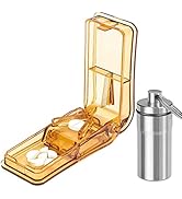 JohnBee Pill Cutter | Best Pill Cutter for Small or Large Pills | Design in The USA| Cuts Vitamin...