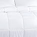 puredown Alternative Comforter, Duvet Insert, 300 Thread Count, Cotton Shell, White, Twin/Twin XLarge