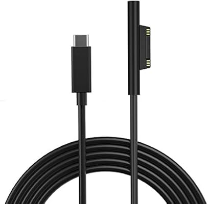 Surface Connect To 45w Male Usb C Charging Cable Compatible With Microsoft Surface Go Pro 7 6 5 4 3 Surface Booksurface Laptop Male Usb C Connector Black Cord 1 8mtr Amazon Com Au Electronics Surface Connect To 45w Male Usb C Charging Cable Compatible With Microsoft Surface Go Pro 7 6 5 4 3 Surface Booksurface Laptop Male Usb C Connector Black Cord 1 8mtr Amazon Com Au Electronics