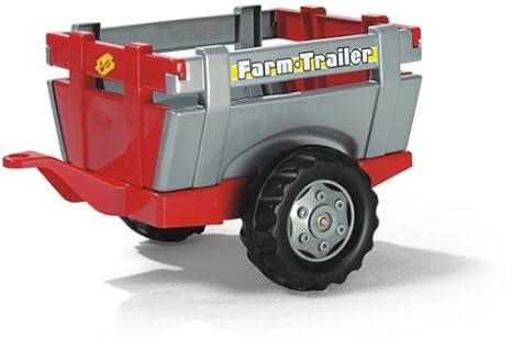 Rolly Toys Trailer (rollyFarm Anhänger für Traktor; Heckklappe zum Öffnen; Kinder ab 2 1/2 Jahre) 122097