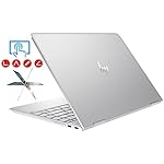 HP Spectre X360 13t Lightest Thin 2-in-1 Convertible Laptop PC (7th Gen Intel i7 Kaby Lake Processor, 16GB RAM, 2TB SSD, 13.3 inch Full HD (1920x1080) Touchscreen, Win10 Pro, Thunderbolt) Silver