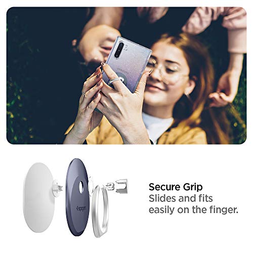 Spigen Soporte Anillo Movil, Style Ring Anillo Soporte Teléfono para Todos los teléfonos y tabletas - Orchid Gray - Imagen 4