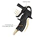 Air Blow Gun,Multifunctional Car Cleaning Gun- detail brush for Engines, Wheels, Interior, Leather/Professional Automotive Detailing Drying Tool, Dust & Water Remover Gun