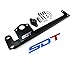 STREET DIRT TRACK Steering Gear Box Stabilizer Brace Kit - Heavy Duty Steel Steering Gearbox Sector Shaft Brace Kit Fits 1994-2002 Dodge Ram 2500 3500 4WD