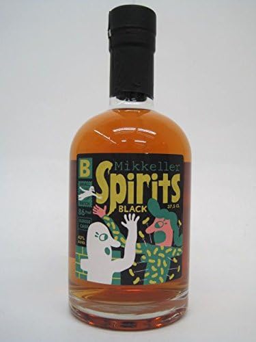 Amazon Co Jp ミッケラー ブラック オロロソシェリー樽熟成スピリッツ イラストラベル 43度 375ml ビールの蒸留酒 食品 飲料 お酒