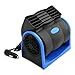 Taotuo Car Cooling Air Fan 12V Auto Vehicle Van SUV Speed Adjustable Silent Cooler Vent