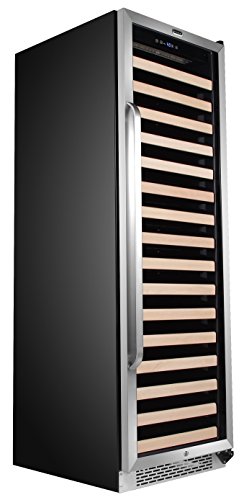 Whynter-BWR-1662SD-166-Built-in-or-Freestanding-Stainless-Steel-Compressor-Large-Capacity-Wine-Refrigerator-Rack-for-Open-Bottles-and-LED-Display-One-Size-Black