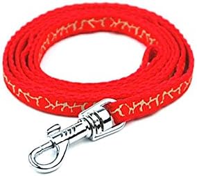SMALLLEE_LUCKY_STORE Pet Cat Harness Collar Giraffe Small Dog Walking Vest Kitten Harness Lead Adjustable Red - Image 5