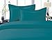 Elegant Comfort 1500 Premier Wrinkle,Fade and Stain Resistant 4-Piece Bed Sheet Set, Deep Pocket, King Turquoise