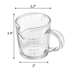 Hacaroa 4 Pack Double Spouts Measuring Cups