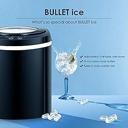 TRUSTECH Ice Makers Countertop, 9 Cubes Ready in 6