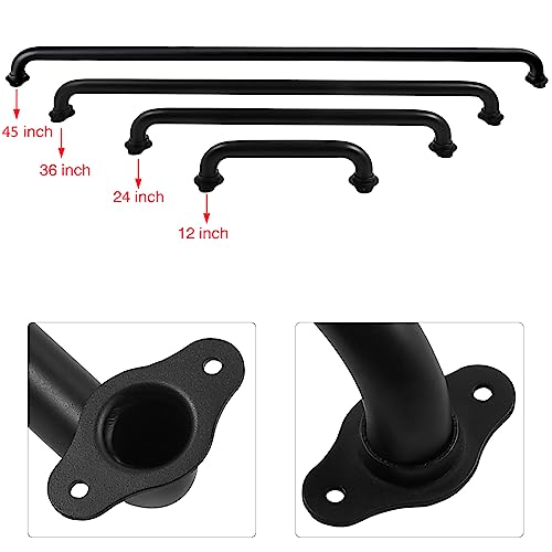 12 Inch Wall Mount Stairs Hand Rails Indoor Review: Spec Sheet Insights for NOVA Outdoor Grab Bar Needs 20 Thumbnail 20