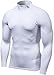 SSTM-T11-WHT_2X-Large j-3XL Tesla New Men's Cool Compression long sleeve quick dry Running sports Baselayer Underwear underlayer climbing hiking hunting skin clothe