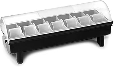 Genware Heavy Duty 7 Roll 19mm Label Dispenser Day Of Week Food Kitchen Hygiene