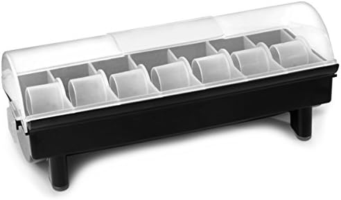 Genware Heavy Duty 7 Roll 19mm Label Dispenser Day Of Week Food Kitchen Hygiene