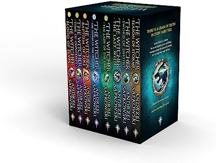 The Witcher Series by Andrzej Sapkowski 8 Book Set: Complete 8