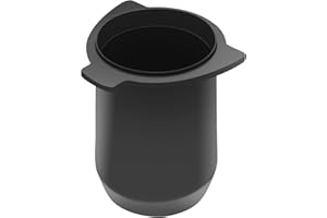 USEAMIE Portafilter Dosing Cup Espresso Coffee Accessrioes Compatible with 54mm Breville Portafilter and All 54mm Size Portafilter Matte Black