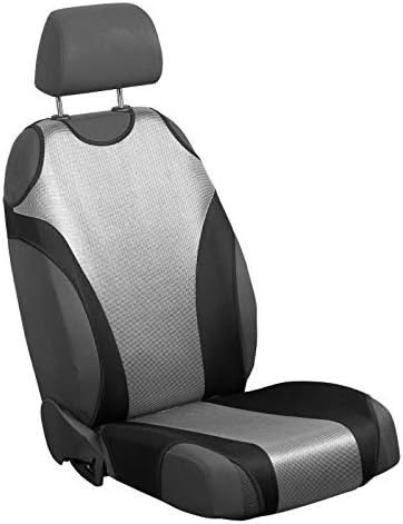 Zakschneider Car Seat Covers for Pajero - Driver Seat - Color Premium Silver & Black