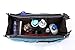 Periea Chelsy Purse Organizer Insert with Handles & 13 Pockets - 3 Sizes (Blue, Large)