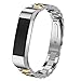 Pumsun Watch Band Wrist strap For Fitbit Alta Smart Watch, Stainless Steel (Gold 1)