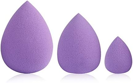 MAIKALUN 3PCS Beauty Blender Sponges,Super Soft Latex Free For Liquid Creams Foundation And Powders Different Size Meet Your Need