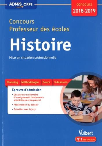 Histoire - Mise en situation professionnelle : Concours professeur des écoles by 