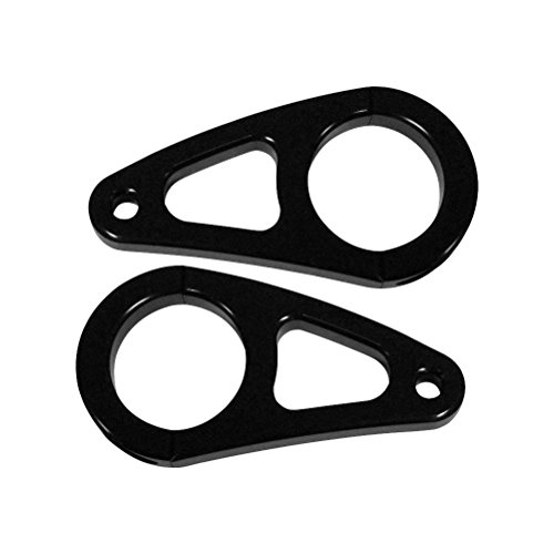 ModQuad Horizontal End Light Bar Mount - 2in. - Black LMH-2-BLK