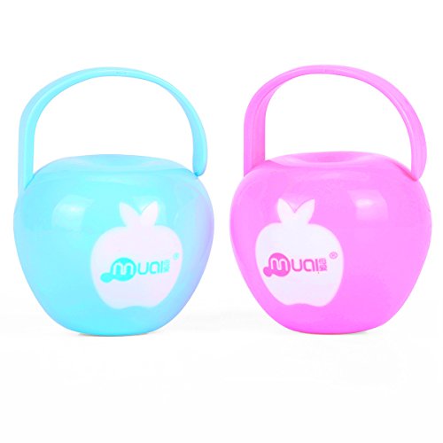 Mumlove Pacifier Case& Nipple Shield Case BPA Free (BLUE) - Thumbnail 2