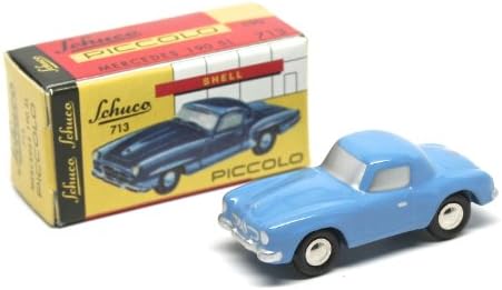 Mercedes 190 SL (BLUE) Schuco Piccolo 2002 Solid Die-Cast 1:90 Scale Vehicle