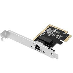 Vogzone 1G NIC Gigabit PCI-e Network Card Server