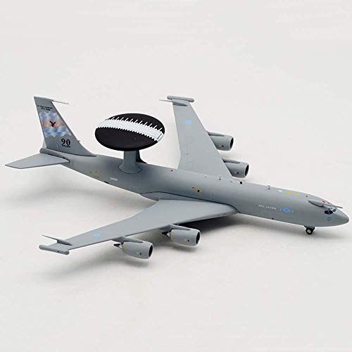 1yess Military Early Warning Model, 1/200 Maßstab RAF E-3 Sentry AWACS Modell, Sammlerstücke und Kinderspielzeug, 9… – Bild 6