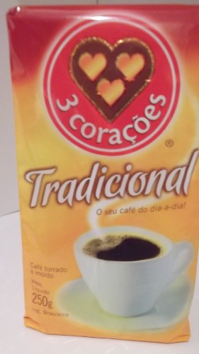3 Coracoes Coffee .55lb (250g) Gluten Free
