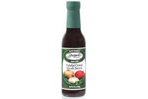 BRASWELL'S Braswell’s Gourmet Vidalia Steak Sauce – Small-Batch, Renowned Specialty, Made in USA, Since 1946 (9.5oz)