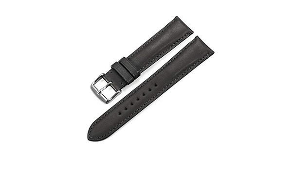 Correas de Reloj Negro Marrón Café 18 mm a 22 mm del Cuero ...