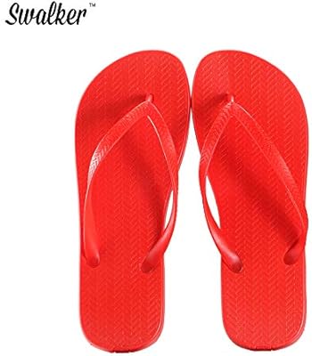 red bottom flip flops