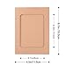 LEJHOME Paper Photo Frame, 30pcs Kraft Hanging Picture Frames Display for 4x6in Photo, Cardboard Photo Frames 30 Clothespins with 3 Ropes for Home Wall Decor, School and Office Decor
