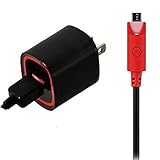 Samsung Galaxy S7 S6 Note 4 5 New Rapid Fast Quick Charge QC 2.0 Wall Charger - 5 Foot Cord 5v / 2.4 Amp Compatible with Motorola LG HTC Samsung