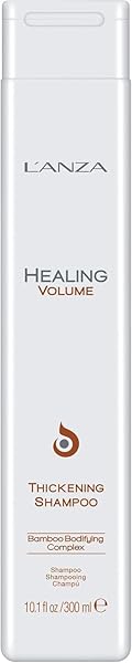 L’ANZA HEALING VOLUME THICKENING SHAMPOO, BOOSTS SHINE, VOLUME, AND THICKNESS FOR FINE AND FLAT HAIR, RICH WITH BAMBOO BODIFYING COMPLEX AND KERATIN (10.1 FL OZ)