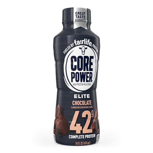 CORE POWER ELITE HIGH PROTEIN SHAKE (42G), CHOCOLATE, 14 FL OZ