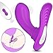 Wearable Clitoris G-spot Vibrator, Remote Control Butterfly Vibrator with 9 Vibration Speeds, Waterproof Vibrating G Spot Vagina Clit Stimulator, Rechargeable Adult Sex Toy for Women and Couples Fun