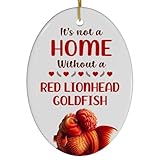Red Lionhead Goldfish Christmas Ornament 2024 - Its
