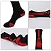 Basketball Socks 5 Pack Athletic Crew Sport for Boy Girl Men Women By JIYE
