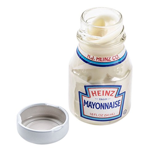 Heinz Mayonnaise Mini Glass Bottles Case of 60 (1.8 Oz. / 54 Ml