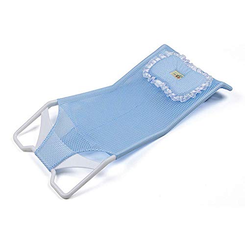 Blue Newborn Baby Bath Bed Pillow Baby Shower Net Bathing Infant